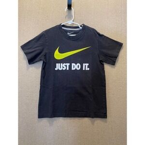 Nike Shirt Boy's Small Black Just Do It